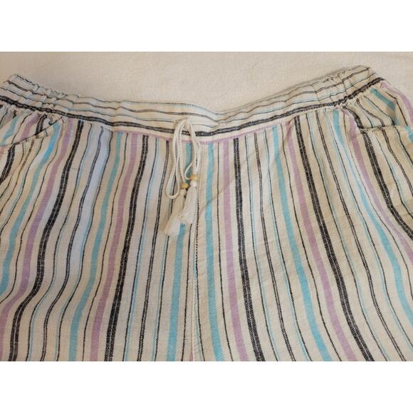 Lane Bryant Line Blend Stripe Shorts - Picture 3 of 11